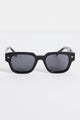 Milano Black Classic Stud Sunglasses