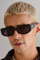 Monopoly Black Narrow Smoke Mono Lens Sunglasses