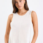 Nomad Ivory Lightweight Knit Tank Top