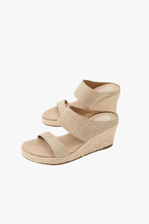 Shop Oasis Natural Jute Wedge Heel Flo Frankie