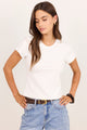 Observe Ivory Baby Tee