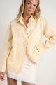 Optimum Lemon Linen Oversized Shirt