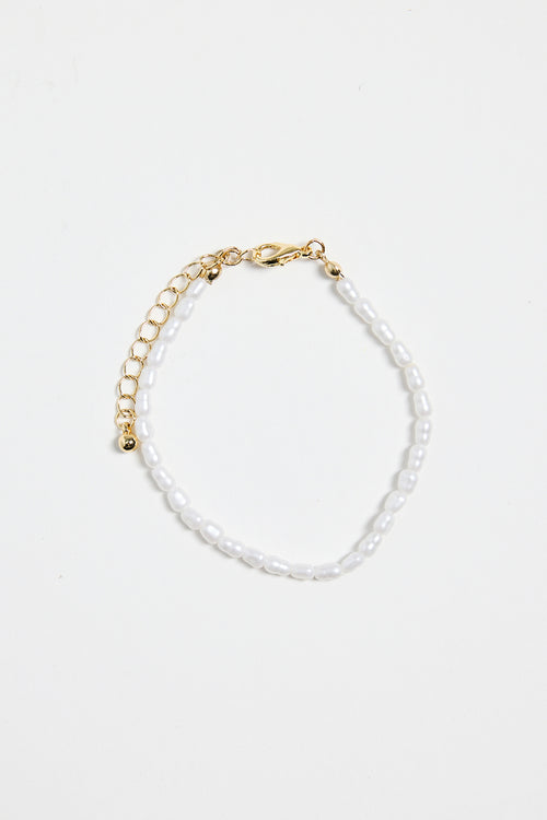 pearl single bracelet