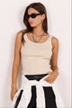 Pebble Stone Rib Singlet Tank