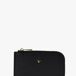 Fitz Black Pebble Vegan Leather Card Holder