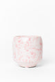 Pink Splash Glazed Ceramic Soy Wax Candle