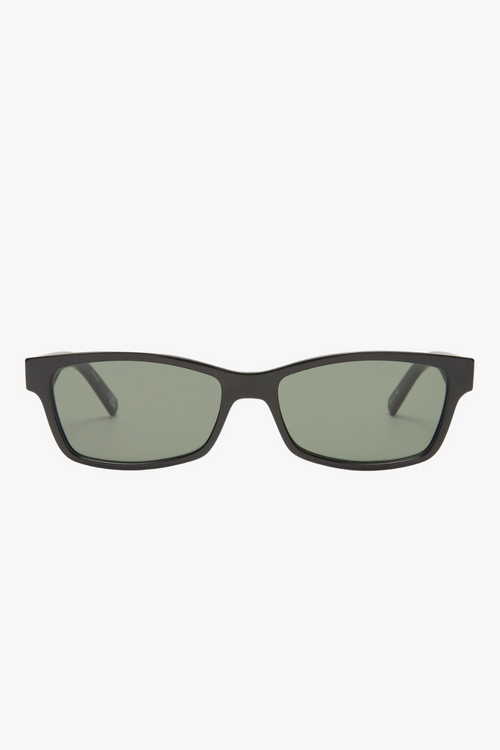 Black Rectangle Sunglasses