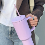 Qwest Lavender Haze Insulated with Straw 1.1L Tumbler