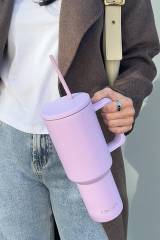 Qwest Lavender Haze Insulated with Straw 1.1L Tumbler