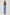 Sailor Lily Blue Wide Long Denim Jean
