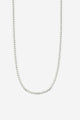 Talia Flat Snake Chain Silver Necklace EOL