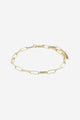 Ronja Rectangular Chain Link Gold Bracelet