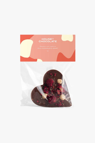 Raspberry Hazelnut Chocolate Heart HW Food & Drink House of Chocolate   