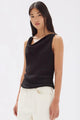 Reign Black Textured Top