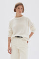 Rey Cream LS Knit Top