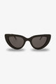 Rhia Black Cat Eye Sunglasses