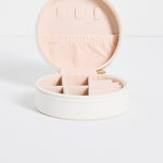 round white jewellery case