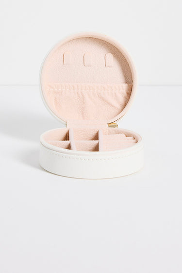 round white jewellery case