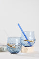 Serena Blue Glass Tumbler