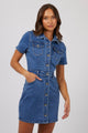 Shay Mid Blue Denim Dress