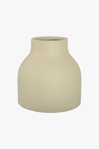 Gianna Sand 22x22cm Vase HW Decor - Bookend, Hook, Urn, Vase, Sculpture Habitat 101   