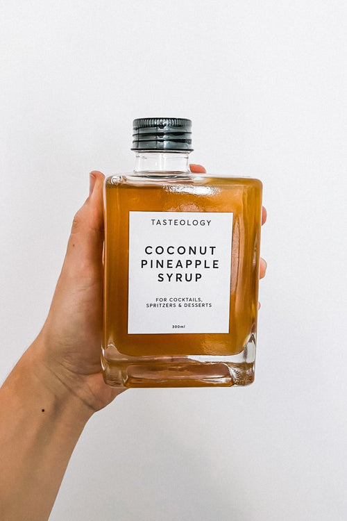 Coconut + Pineapple 300ml Syrup HW Food & Drink Tasteology   