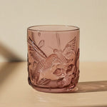 Dawn Pink Rainforest Glass Each