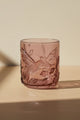 Dawn Pink Rainforest Glass Each