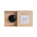 Aromatic car diffuser in a box with 'Willow & Mae' branding on a white background