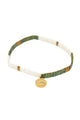 Love Ox Cream Antique Gold Charm Bracelet