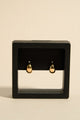 Small Gold Tear Drop Earrings