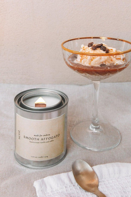 Smooth Affogato 250g Soy Candle HW Fragrance - Candle, Diffuser, Room Spray, Oil Sent Studio   