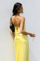 Sovereign Citron Strappy Maxi Dress