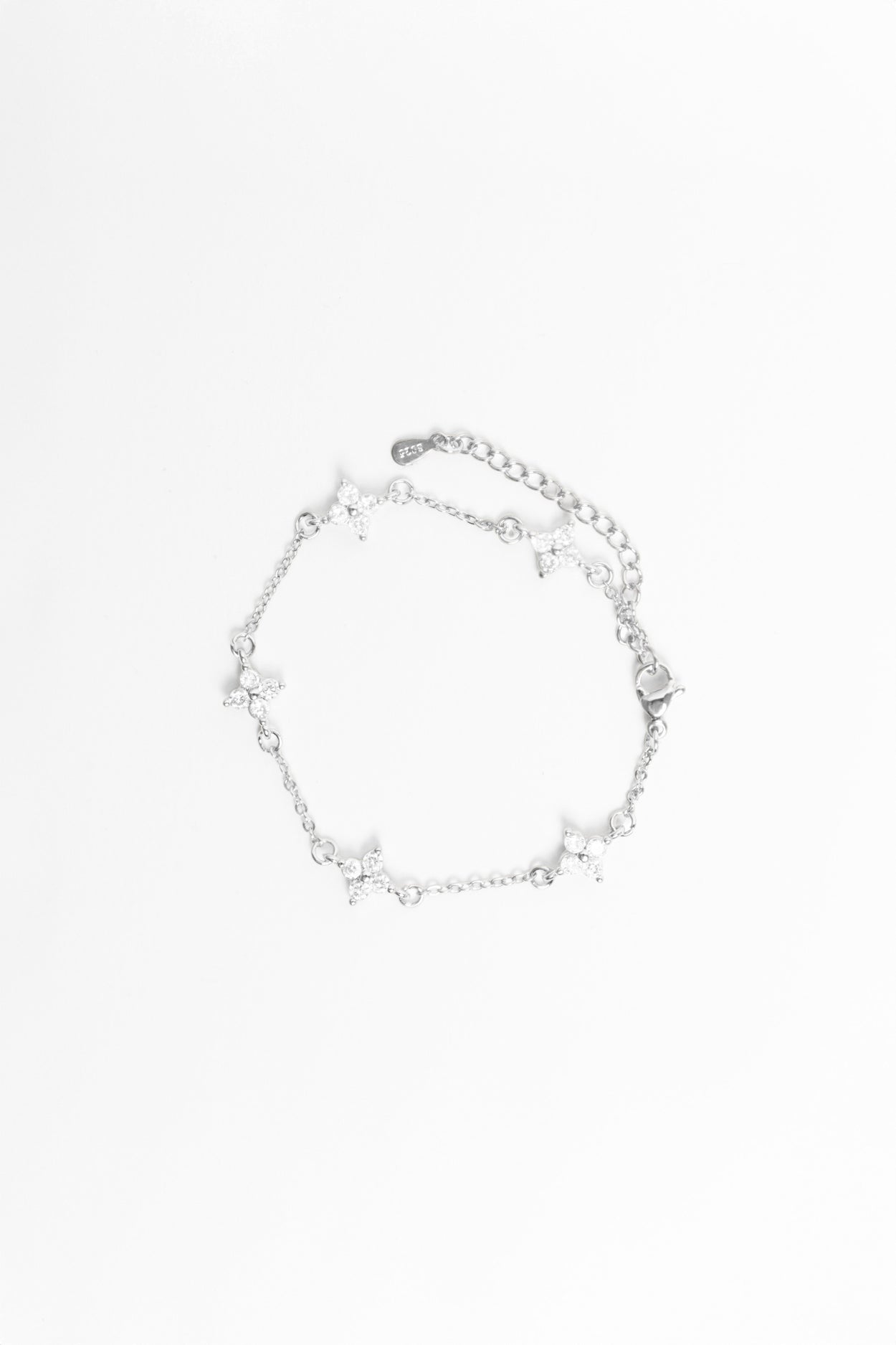 Sparkle Star Charm Sterling Silver Plate | Flo & Frankie