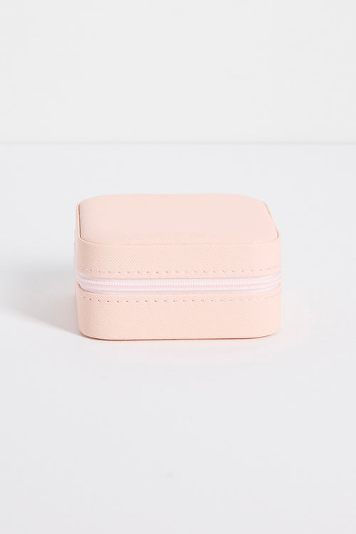 pink jewellery case