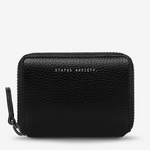 picture of a black leather wallet