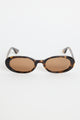 Sydney Tort Narrow Oval Sunglasses