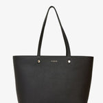 Tilbury Black + Chain Print Leather Shoulder Bag