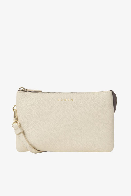 white crossbody bag