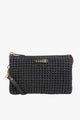 Tilly Black Fine Braid Crossbody Bag