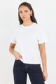 Ultimate White Slub Crew Neck Tee