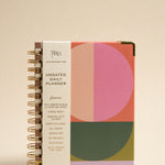 Undated Geo Checks Planner Journal