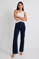 Farah Indigo High Rise Soft Flare Jean