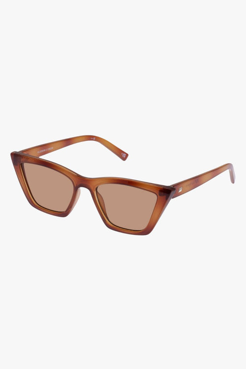 Velodrome Vintage Tort Cat Eye Brown Mono Lens Sunglasses ACC Glasses - Sunglasses Le Specs   