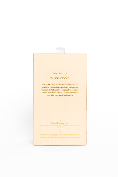 Product packaging with text on a white background
