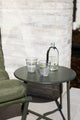 Clear Handmade Bubble Glass Tumbler