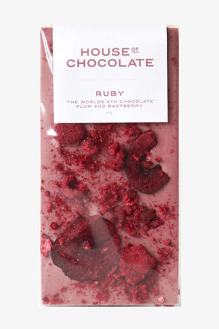 Worlds 4th Chocolate RUBY Freeze Dried Plum + Raspberry Bar