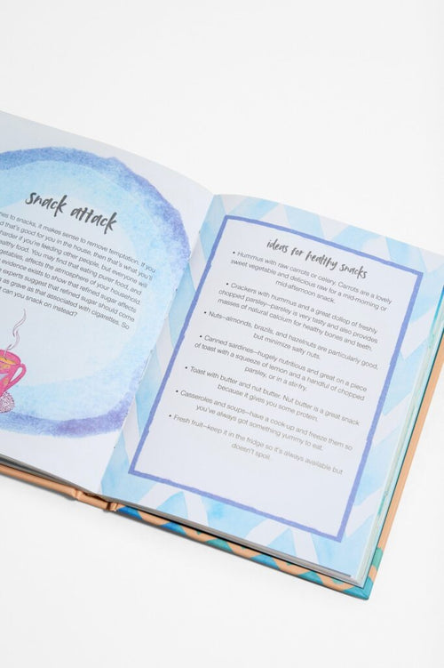 Pages from a book titled 'Everyday Self-Care