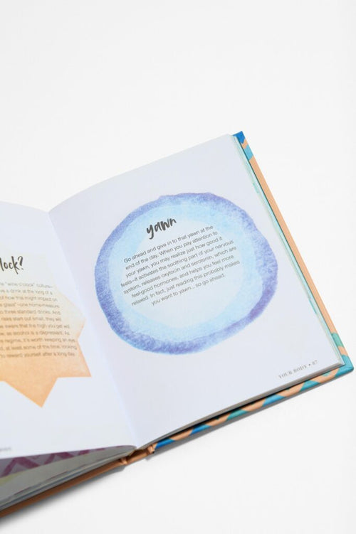 Pages from a book titled 'Everyday Self-Care