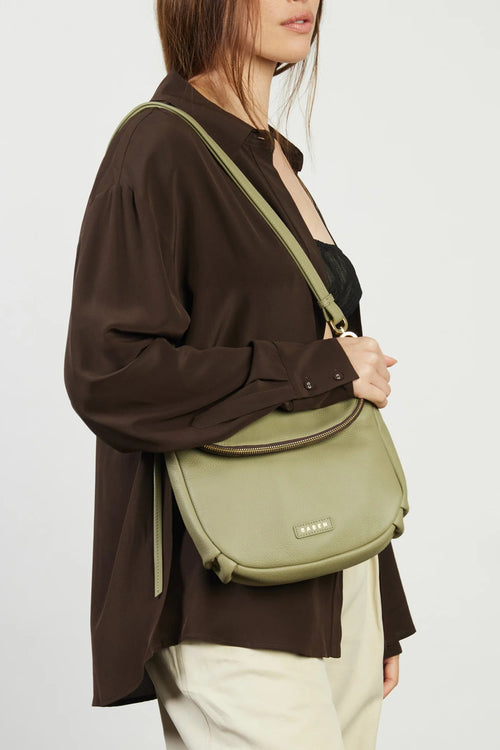 Green crossbody bag 